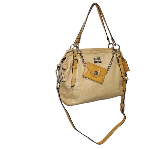 2000s COACH Y2K 코치 파이톤레더 2WAY백