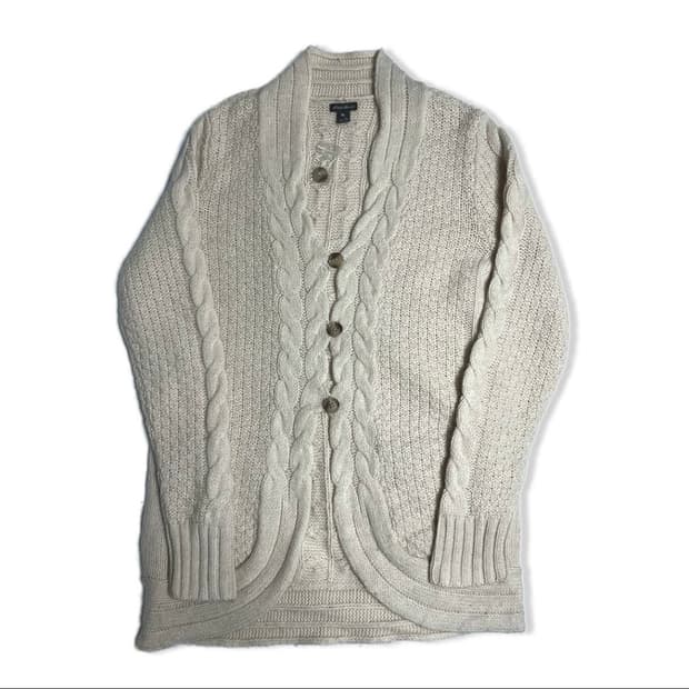 꽈배기 니트 가디건