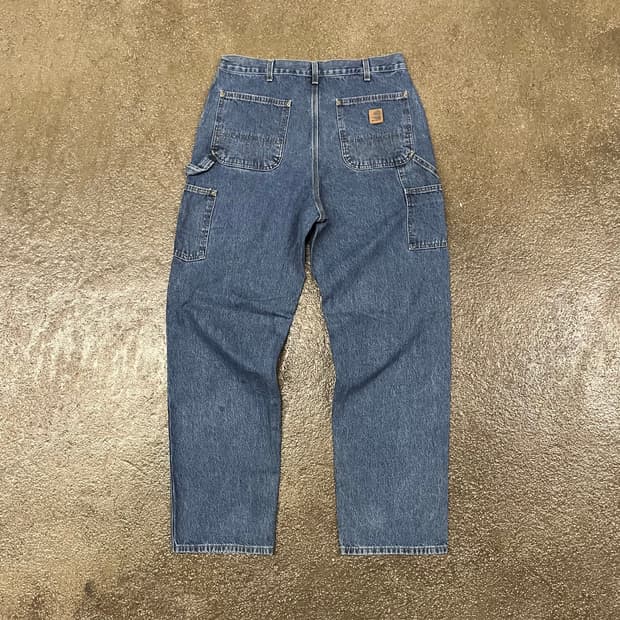 Carhartt 데님 카펜터 팬츠 (39“)