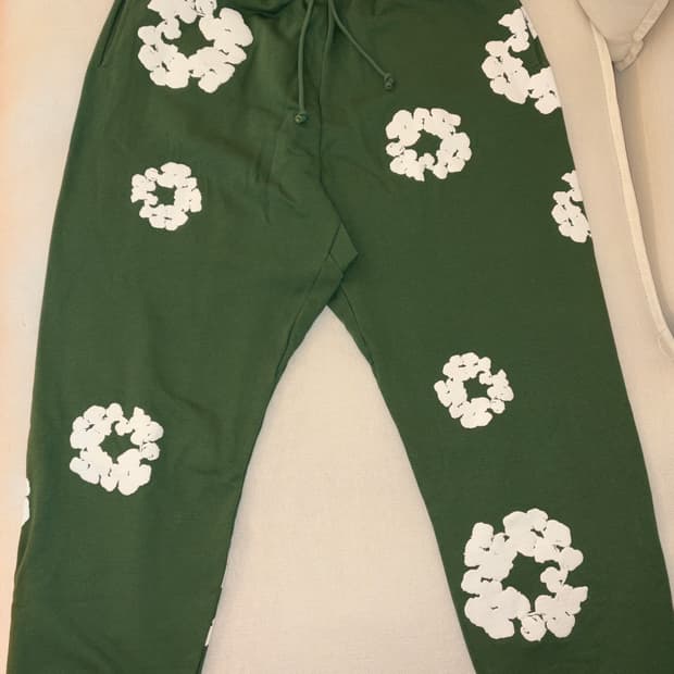 데님티어스 스웻 팬츠 그린 XL