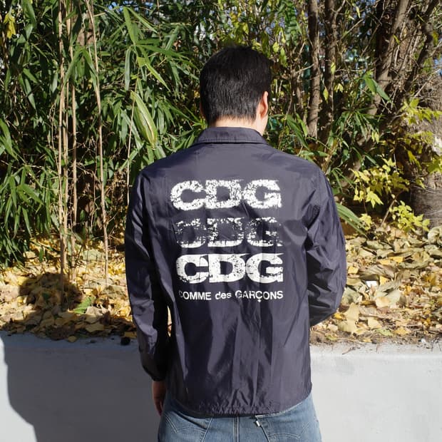 CDG Nylon Coach Jacket