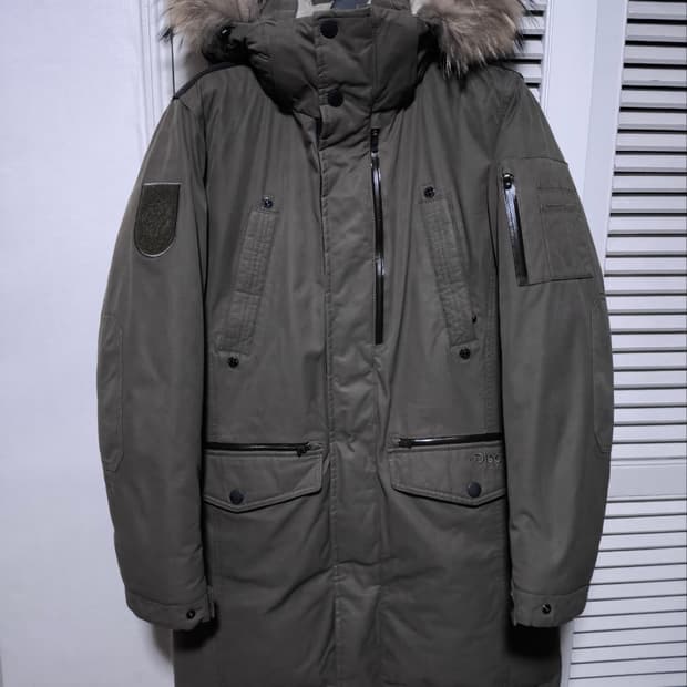 95 디스커버리 야상패딩 도톰한 패딩