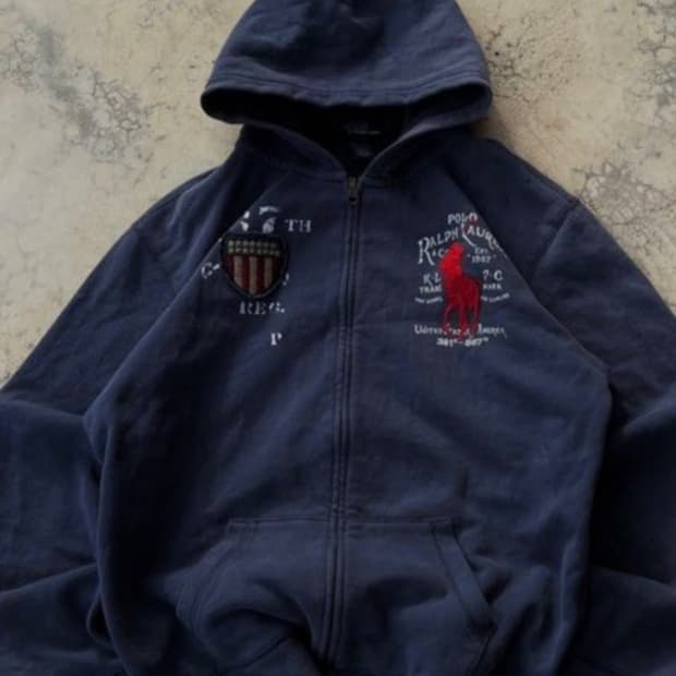 폴로  치프키프 후드집업 xl