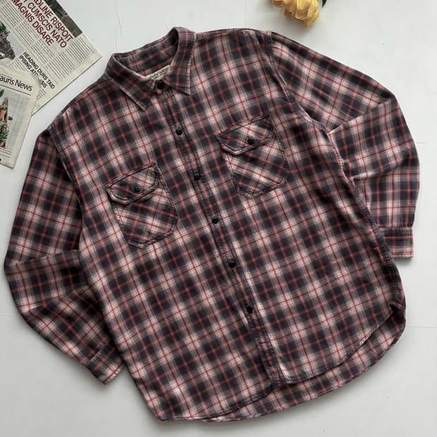 Levi's 리바이스 빈티지 레드탭 플란넬 셔츠