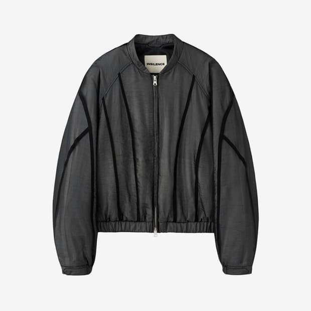 인사일런스 더블레이어드 플러피 점퍼