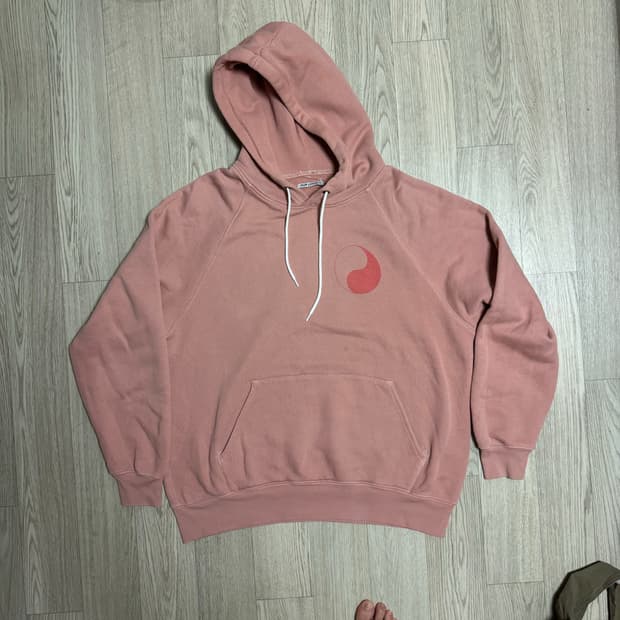 아워레가시 워크샵 후드 스웨트셔츠 핑크 오렌지