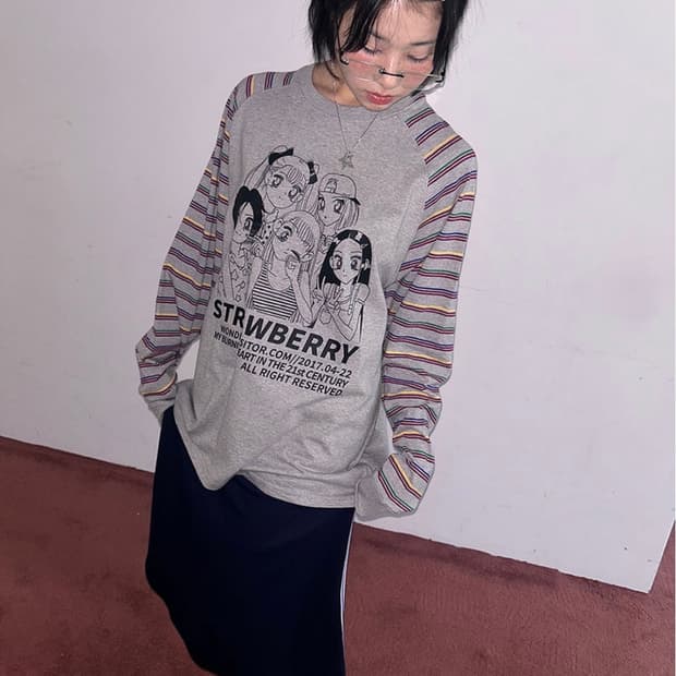 원더비지터 Girls-Pen RAGLAN