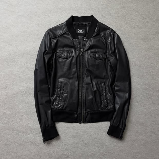 D&G 돌체앤가바나 램스킨 자켓 