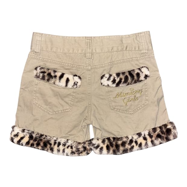 호피털 포인트 카고 숏팬츠 갸루y2k펑크