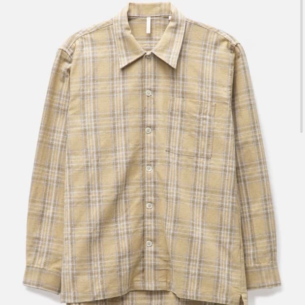 선플라워(Sunflower) 스페이시 셔츠 베이지 L