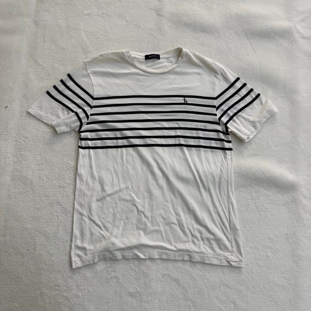 105 헤지스 스트라이프 반팔 티셔츠 0316T