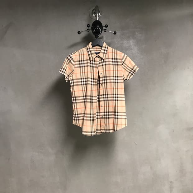 버버리 반팔 셔츠 S(W)