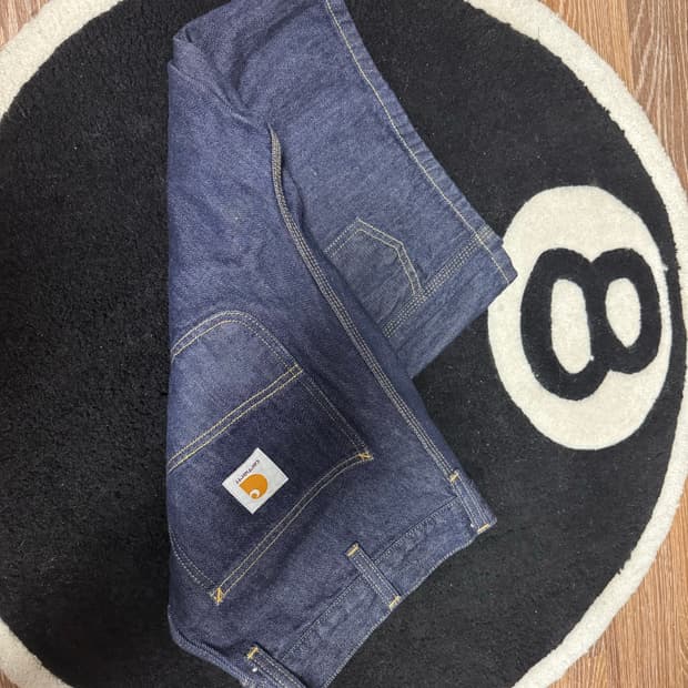 Carhartt WIP Single Knee Short Denim