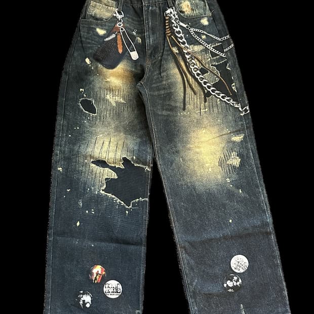 니어서울 | printing vintage pants