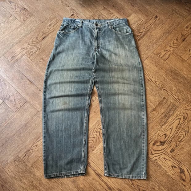 [34]00's 리바이스 실버탭 빈티지 리페어드 배기핏 데님 팬츠