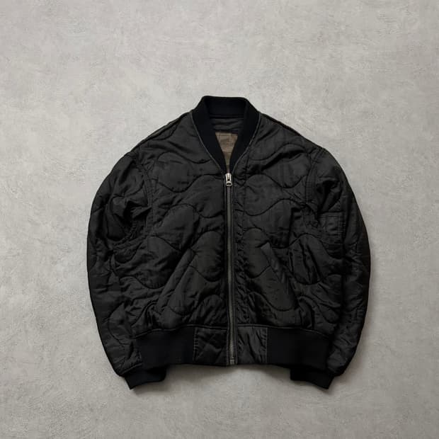 R13 퀄티트 립스탑 봄버자켓 