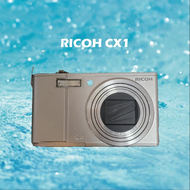 (작례O/빈티지 디카) 리코 CX1 실버