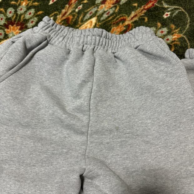 M사이즈) MJD 사이드 스냅 와이드 헤비 스웻팬츠