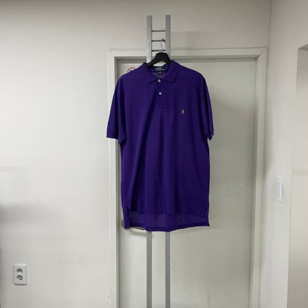 폴로 PK 반팔 카라티 퍼플 L