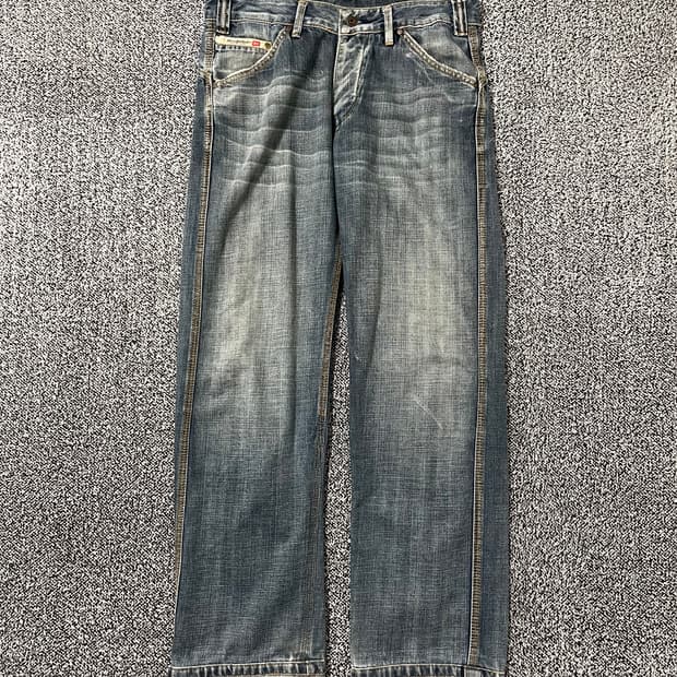 빈티지9. 디젤 Diesel 워싱 데님팬츠 청바지 3d 포켓 진