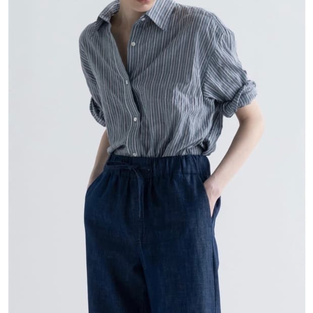 문달 스트라이프 셔츠 (여름 셔츠) 