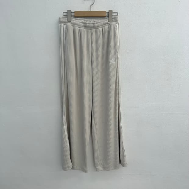 아디다스 삼선 골지 트랙 팬츠 (M)
