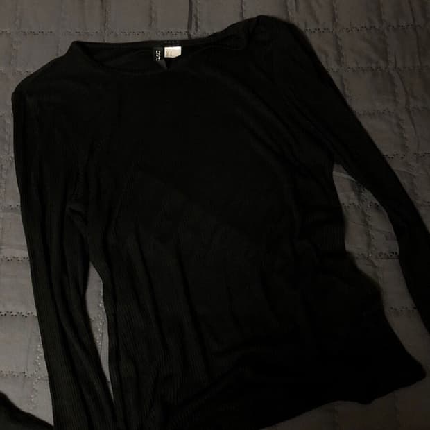 h&m 시스루 레이어드 긴팔티