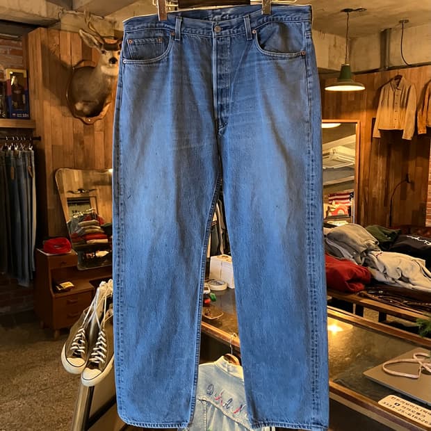 90s USA 발렌시아 리바이스 501 0000 데님 팬츠