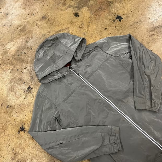 [정품/100] 몽벨 나일론 후드 집업 자켓 b19