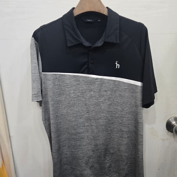 100,L )) HAZZYS GOLF 헤지스 골프 카라 반팔티셔츠~