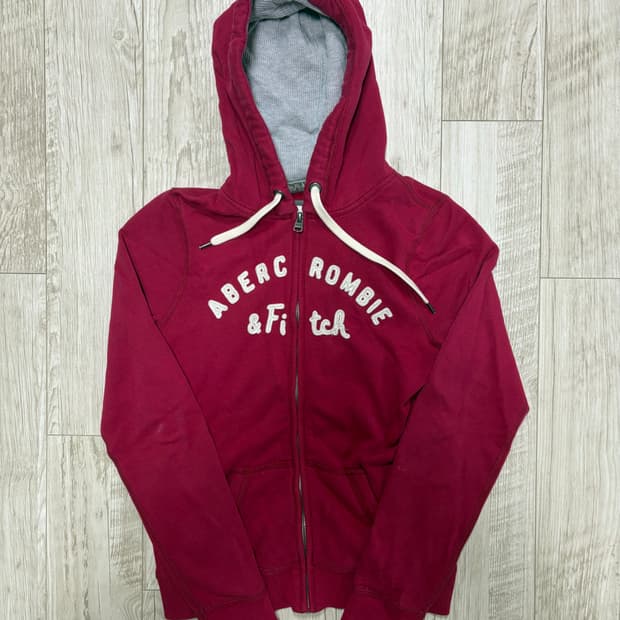 아베크롬비 딱붙핏 후드집업 m
