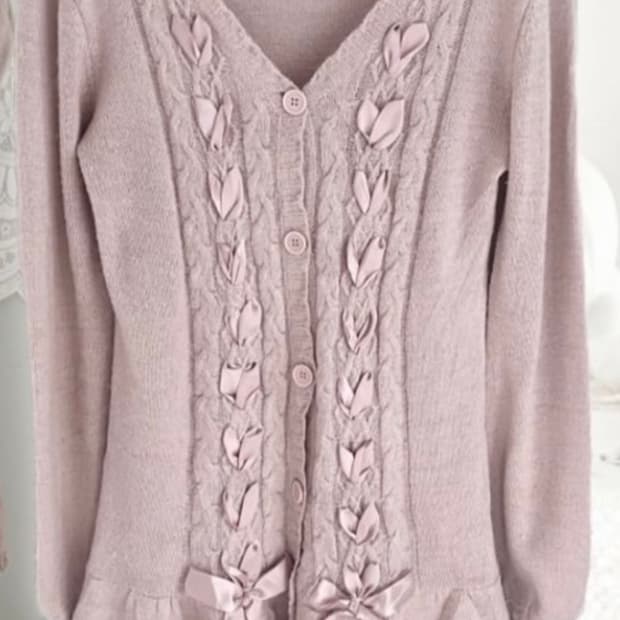 레스트로즈 아일릿 핑크 가디건 리즈리사 양지뢰 라떼갸루 앙크루즈