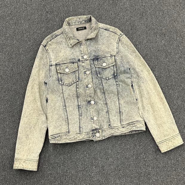 L)Japanese vintage 여성 Stretch 데님 자켓