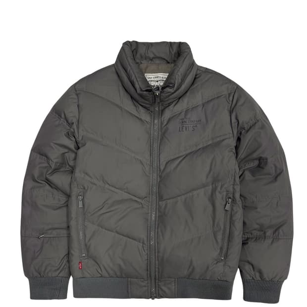 00s 리바이스 숏패딩 덕다운 그레이 (L) 