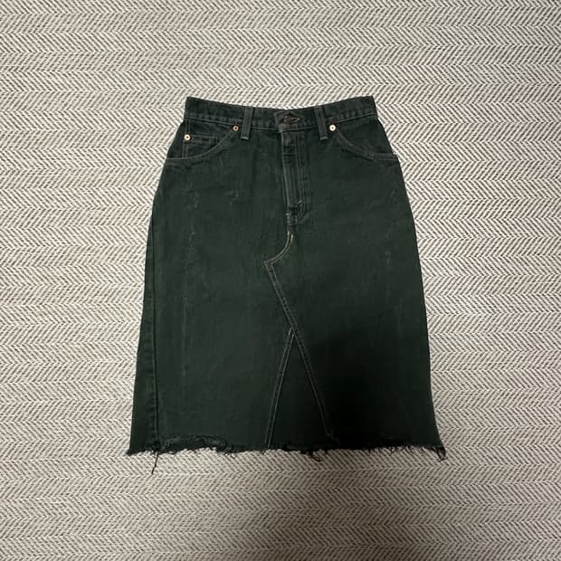 LEVI'S 90's usa made work skirt