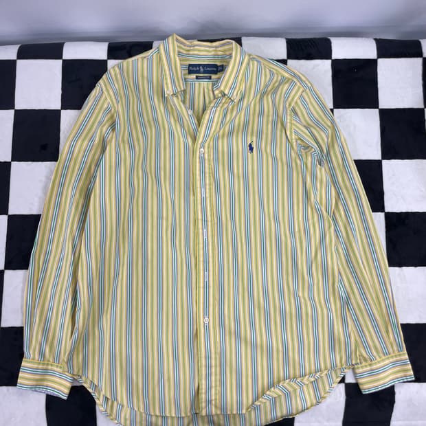 폴로 랄프로렌 스트라이프 셔츠 (L)