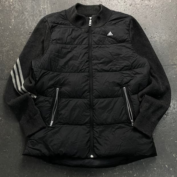 100 아디다스 골프 니트패딩 