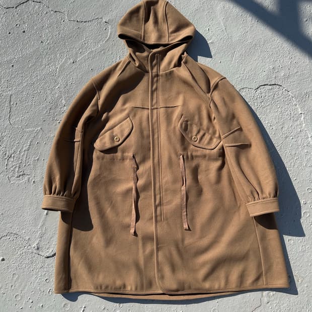 (새제품) Gu x undercover 지유 언더커버 후드코트 M