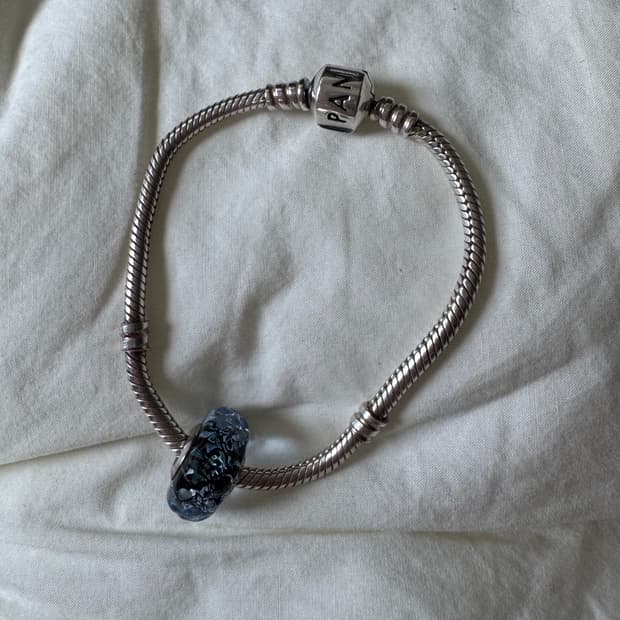 판도라팔찌 다크블루무라노