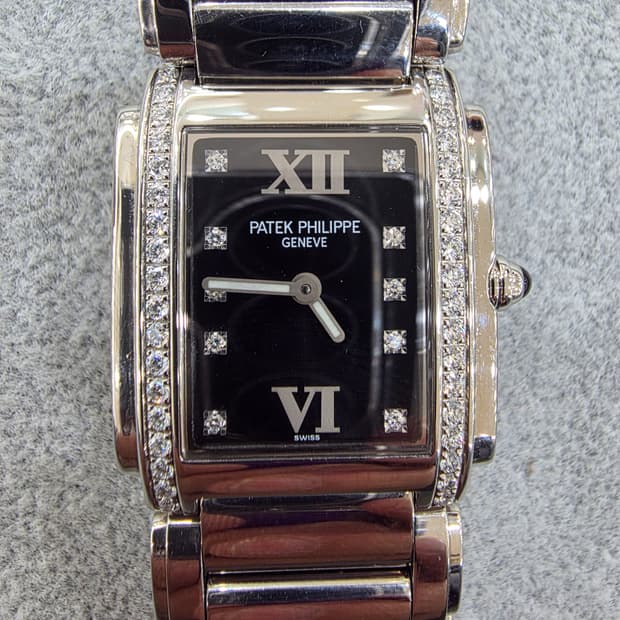 파텍필립 스틸 다이아 시계 정품