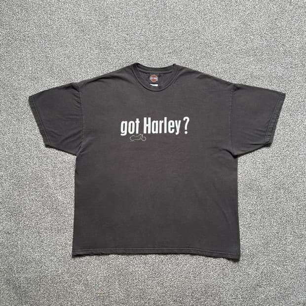 빈티지 할리데이비슨 got harley 티셔츠