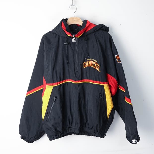 105/스타터 올드스쿨 벤쿠버 캐넉스 아노락 윈터자켓