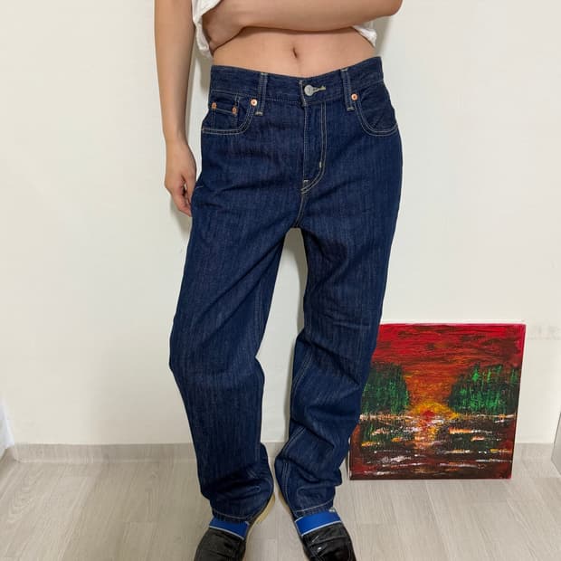 Levi’s 리바이스 로우프로스트레이트 빈티지 데님팬츠