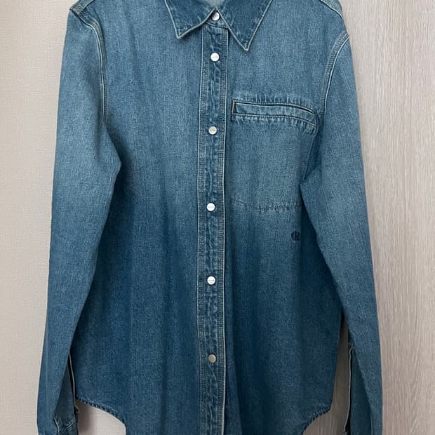 캘빈클라인 데님 셔츠 M