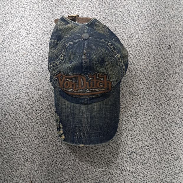 본더치 데님 볼캡 모자