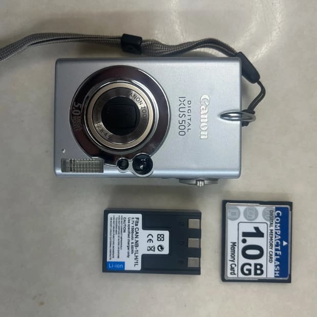 canon ixus 500 (캐논 익서스 500) 외관 A급