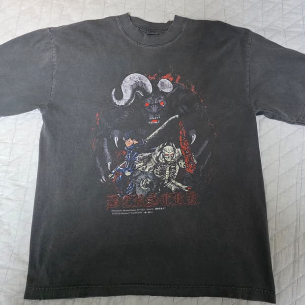 [L] 베르세르크 부틀렉 이더리얼 스튜디오 2024 페이드블랙 롱슬리브