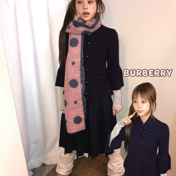 🫧딥퍼플 버버리 코디 세트 🫧