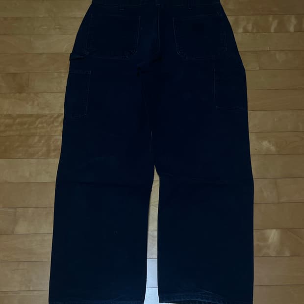 빈티지 칼하트 싱글니 블랙 36x30