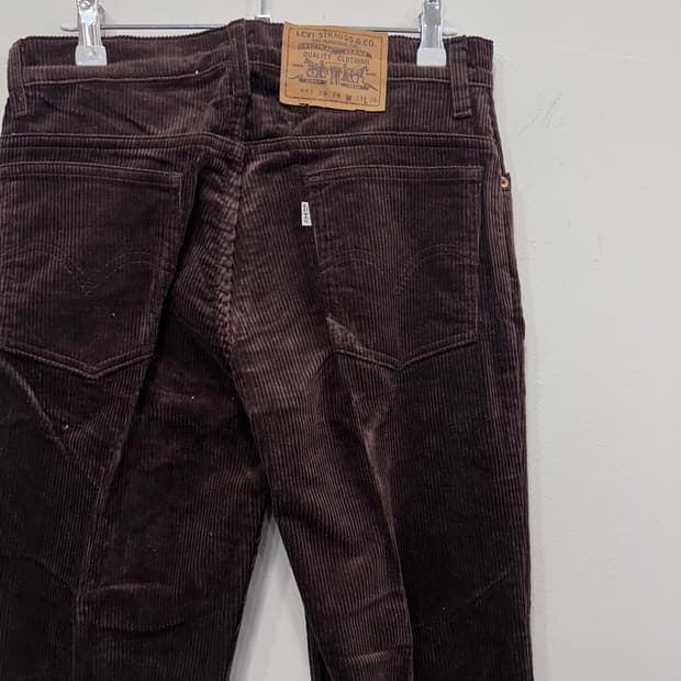 리바이스 551 벨바텀 부츠컷 코듀로이 팬츠